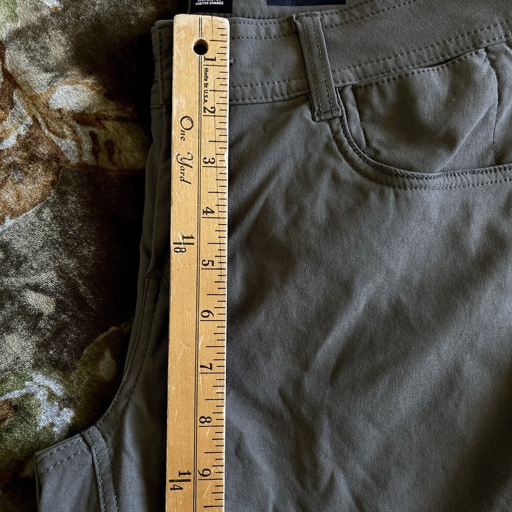 Prana Womens Standard Fit Halle Hike Short Size 2/05 Green Stretch Nylon 1971191 - Picture 9 of 11